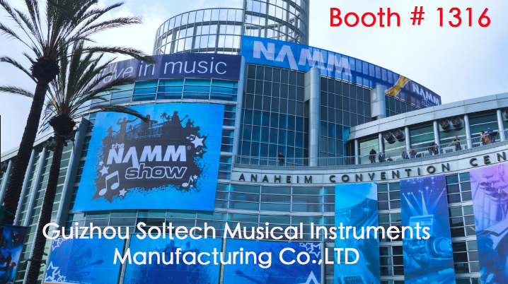 NAMM show 2018 Booth 1316